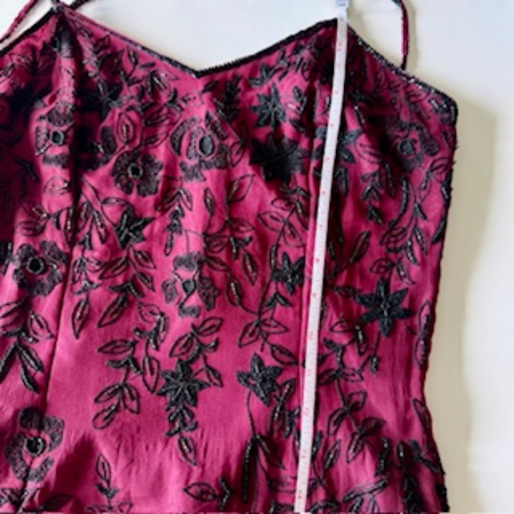 Silk Rhinestone Gown - Picture 12 of 16